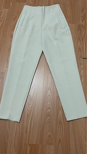 Zara Beli Pensli Pantolon - Görsel 7