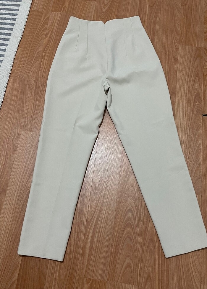 Zara Beli Pensli Pantolon - Görsel 4