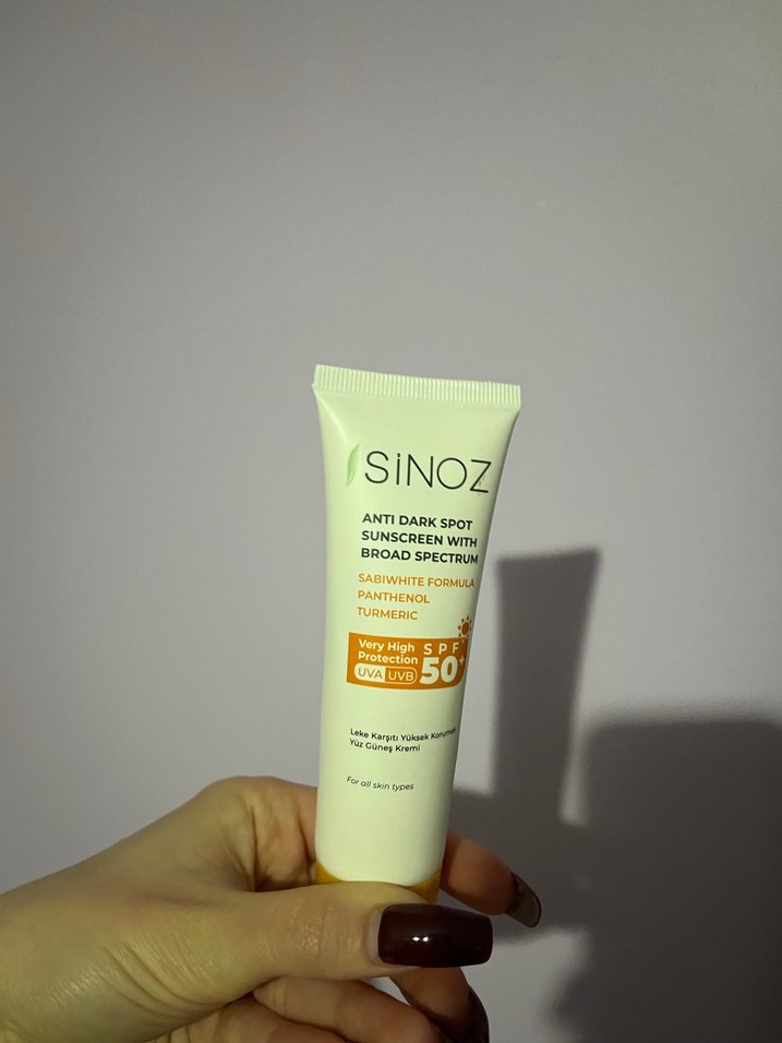 Sinoz Güneş Kremi SPF 50 Antileke - Görsel 2