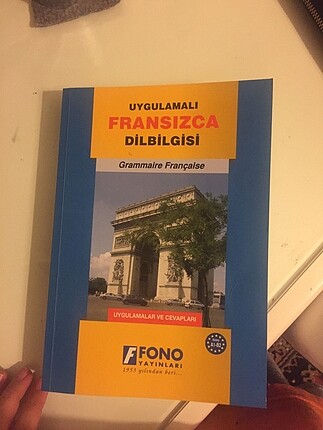 Fono yayınları fransızca dil bilgisi kitabı