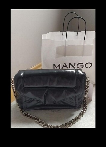 Mango parlak çanta