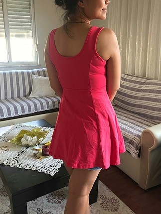 s Beden pembe Renk penye elbise