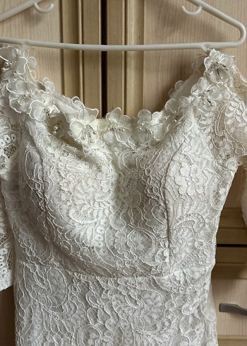 Dantel Detaylı Bohem A Kesim abiye - Görsel 2