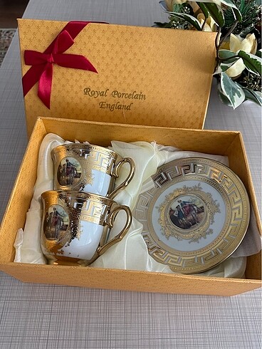 ROYAL PORCELAİN ENGLAND İKİLİ TAKIM