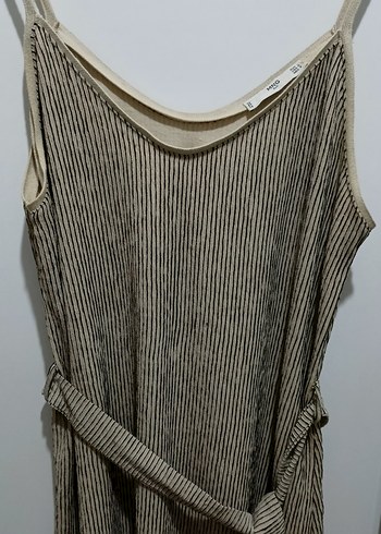 Bej MNG Uzun Elbise - Görsel 2