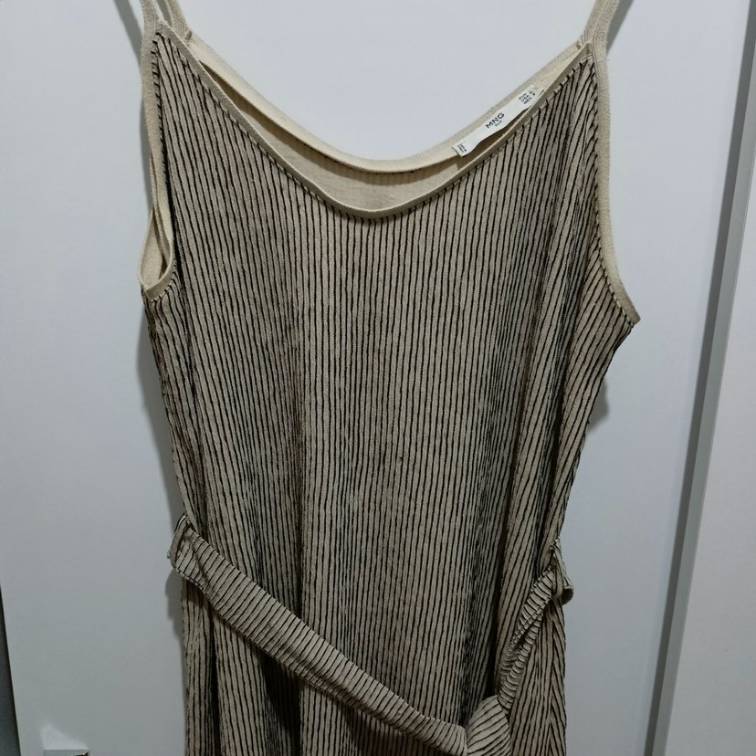 Bej MNG Uzun Elbise - Görsel 2