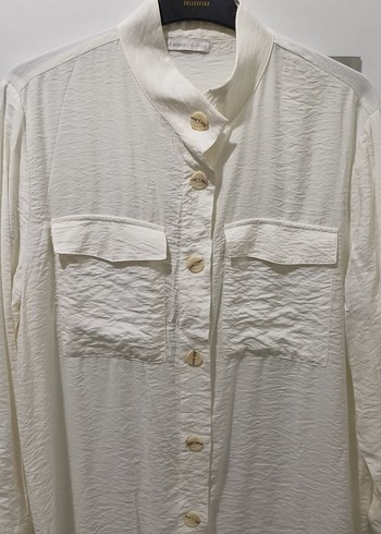 Ekru Tunik Gömlek - Görsel 2