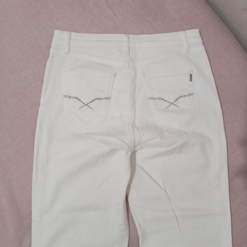 Oxxo Beyaz jean Pantolon - Görsel 4