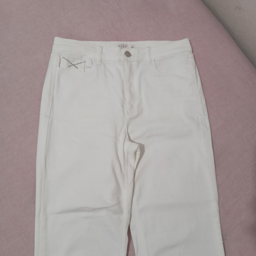 Oxxo Beyaz jean Pantolon - Görsel 3
