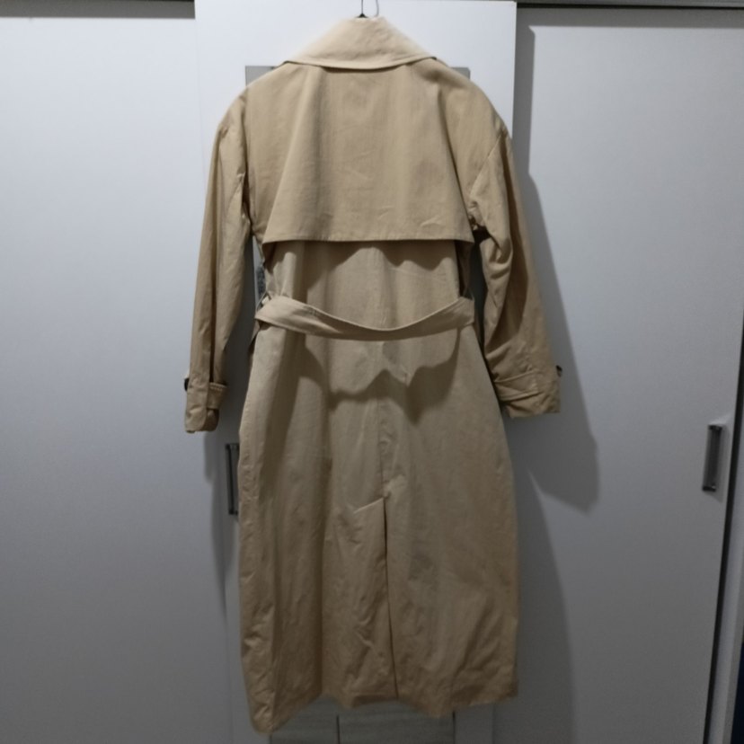 LC Waikiki Bej Kadın Uzun Trençkot - Görsel 4