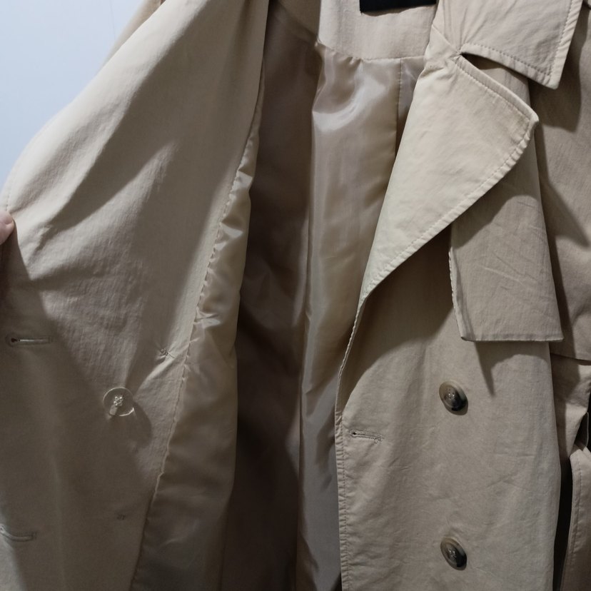 LC Waikiki Bej Kadın Uzun Trençkot - Görsel 5