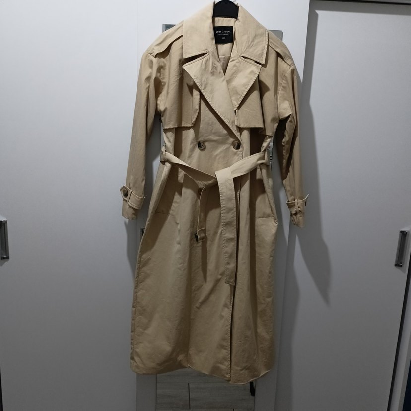 LC Waikiki Bej Kadın Uzun Trençkot - Görsel 2