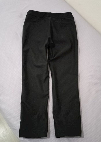 Koton Düz Kesim Siyah Kumaş Kadın Pantolon - Görsel 2