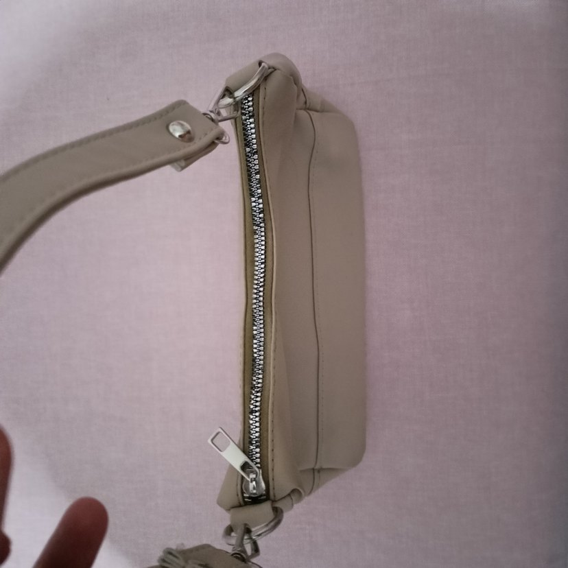 Addax Bej Deri Minimalist Kadın Çanta - Görsel 2