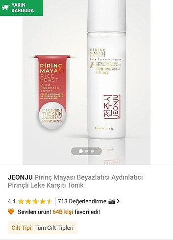 Yves Rocher Aydınlatıcı beyazlatıcı nemlendirici sprey 