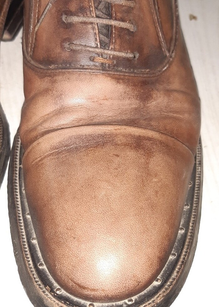 Erkek hakiki deri ayakkabı  - Görsel 2