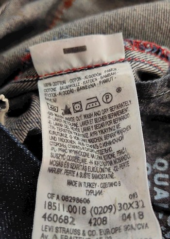 Kadın Mavi Parlak Denim Normal Boy Kot Pantolon - Görsel 10