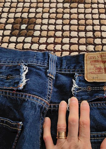 Kadın Mavi Parlak Denim Normal Boy Kot Pantolon - Görsel 2