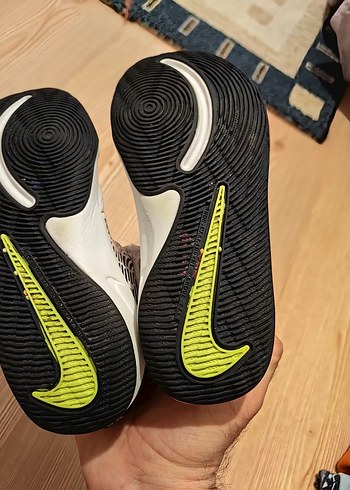 Beyaz Erkek Çocuk Spor Ayakkabısı Velcro - Görsel 3