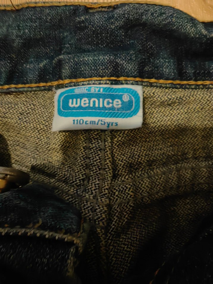 Mavi Vintage Düğmeli Dar Kesim Denim Pantolon - Görsel 2