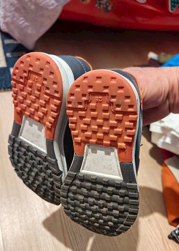 Kahverengi Erkek Çocuk Spor Ayakkabısı Velcro - Görsel 3