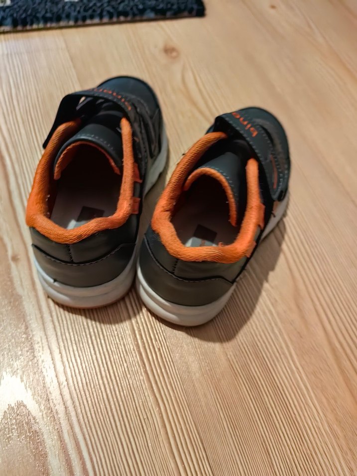 Kahverengi Erkek Çocuk Spor Ayakkabısı Velcro - Görsel 2