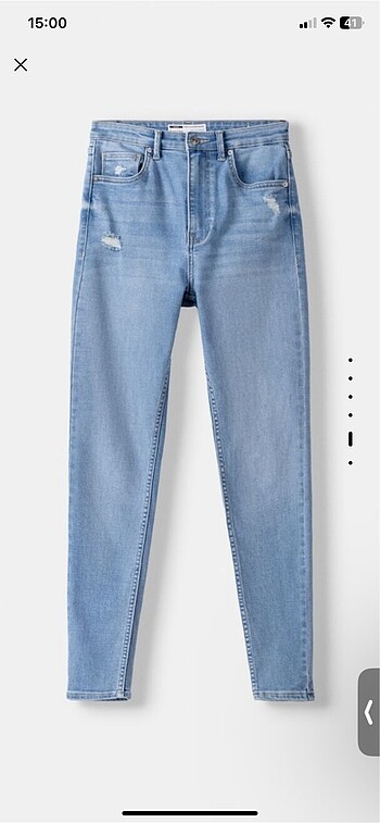 BERSHKA YÜKSEK BEL SKİNNY FİT JEAN