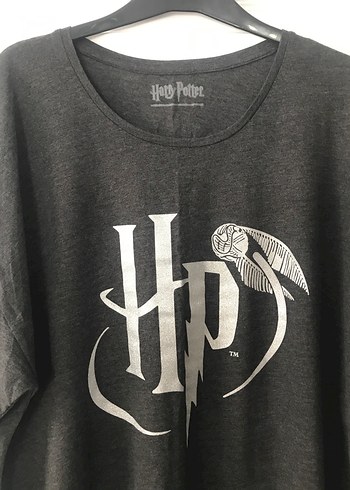 Gri Rahat Kesim Kısa Kollu Hamile Tişörtü - Görsel 2