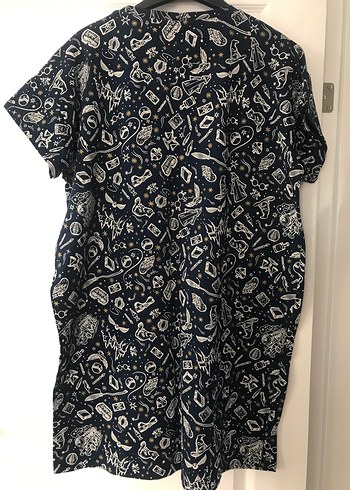 Lacivert Harry Potter Desenli Hamile Tişörtü - Görsel 4