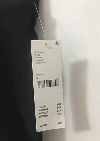 Siyah Kemerli Mini Etek - Görsel 3