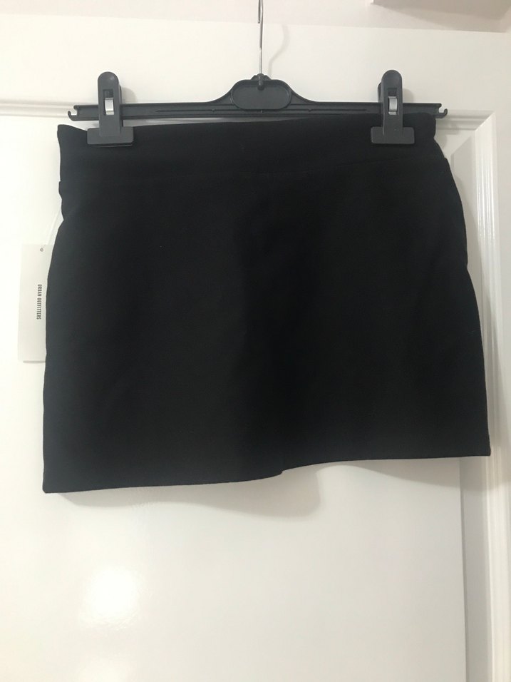 Siyah Kemerli Mini Etek - Görsel 2