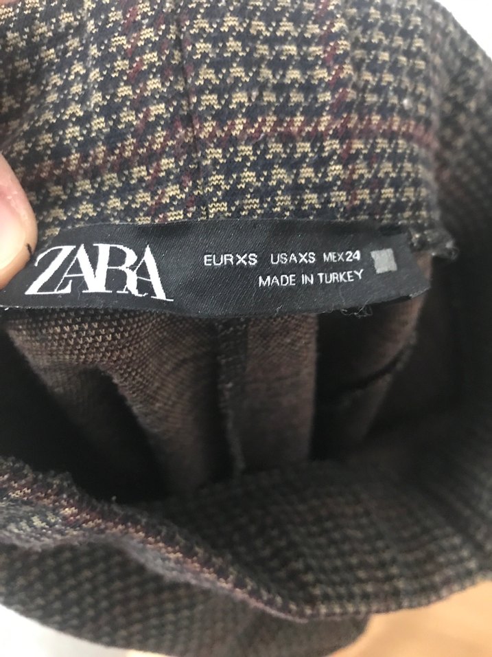 Gri Kadın Pilili Midi İspanyol Paça Tayt - Görsel 4