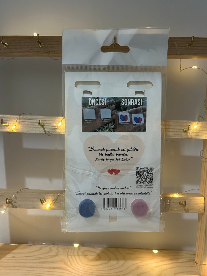 Sevgili Parmak İzi Anahtarlık - Görsel 2