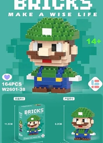 Bricks Luigi Lego 