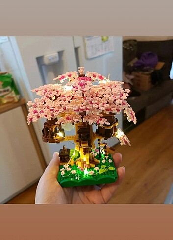 Diğer Ledli Sakura Ağaç Çiçek lego 