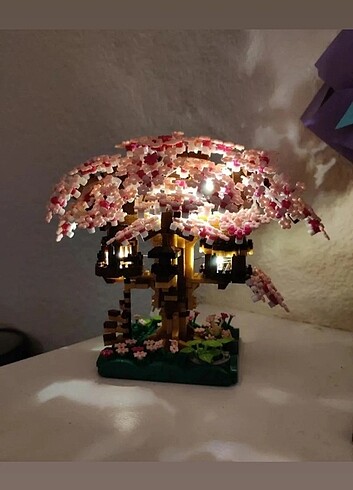  Beden Ledli Sakura Ağaç Çiçek lego 
