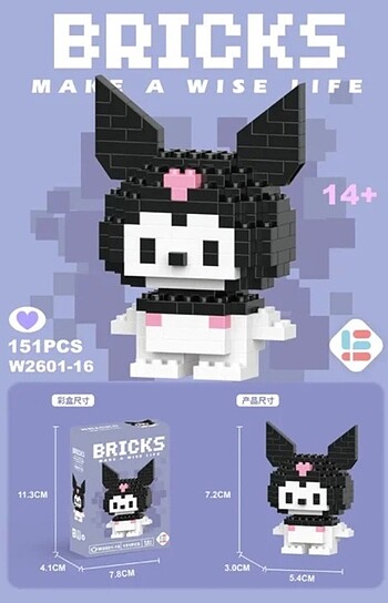 Bricks Disney Kuromi Lego