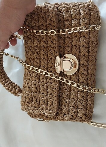 Zara Elörgüsu makrome canta #bag #croketbag