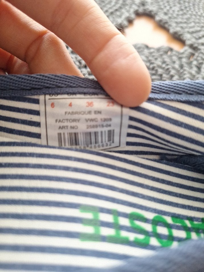 lacoste espadril - Görsel 4