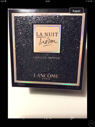 Lancome La Nuit tresor parfüm 
