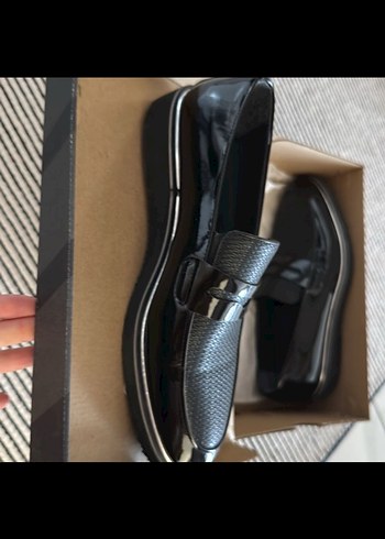 Hotiç Sik Siyah Loafer Ayakkabi