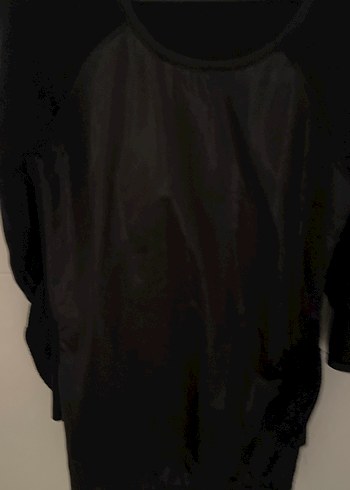 Siyah Triko Uzun Kollu mini elbise - Görsel 15