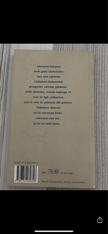  Yıldızların Zamanı Alan Lightman