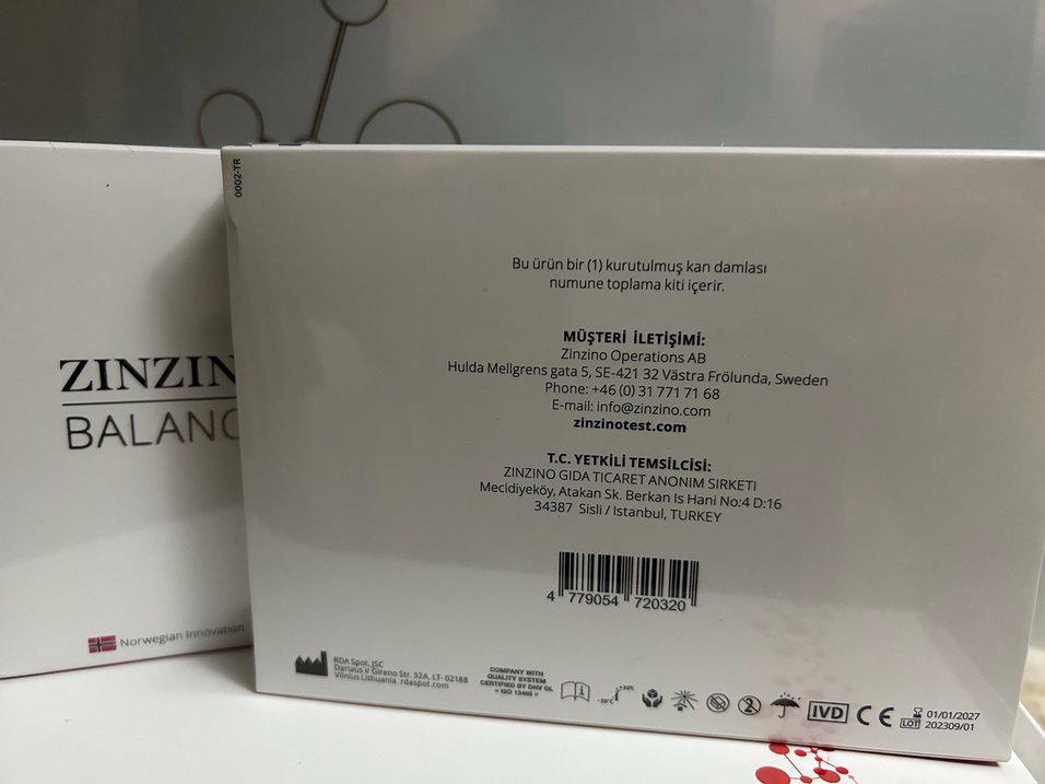 Zinzino BalanceTest - Görsel 2