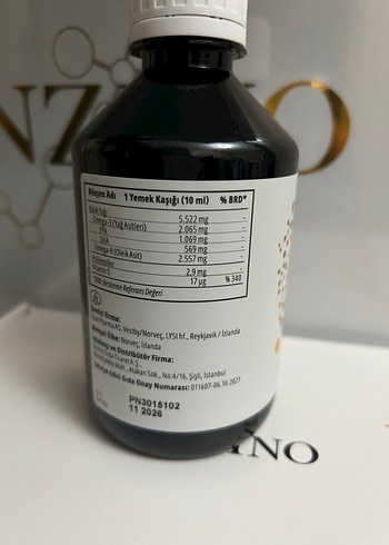 Zinzino BalanceOil Portakal Limon Aromalı - Görsel 2