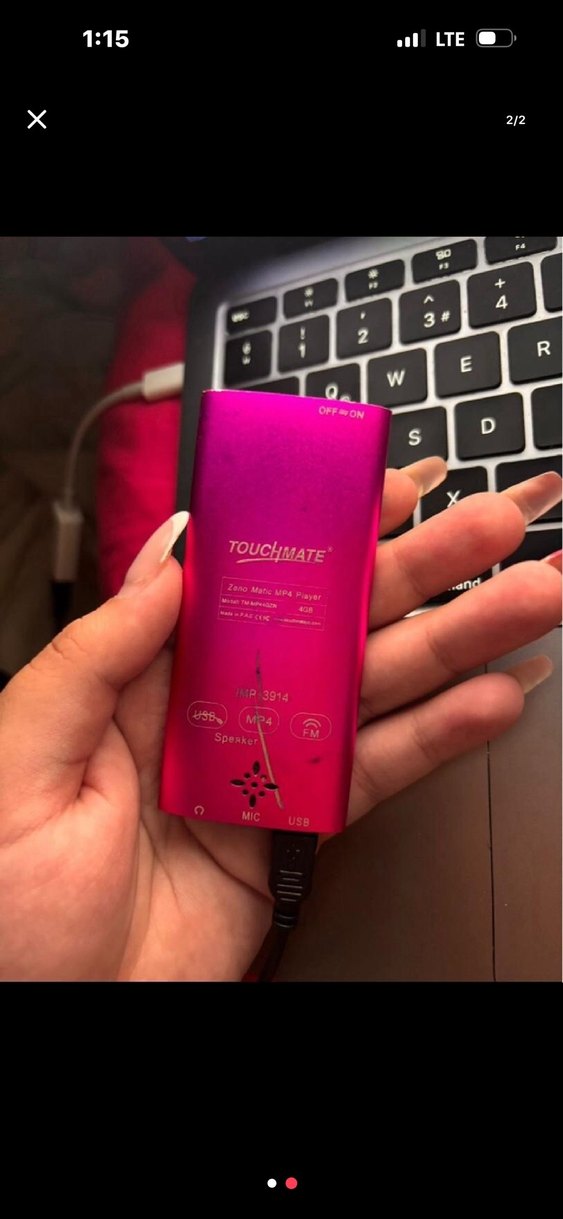 Pembe Touchmate MP4 - Görsel 2