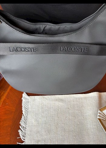 Lacoste çanta canvas - Görsel 5