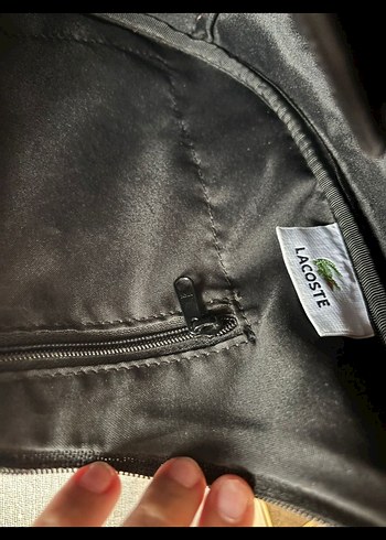 Lacoste çanta canvas - Görsel 3