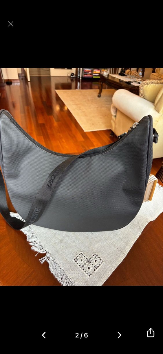 Lacoste çanta canvas - Görsel 2