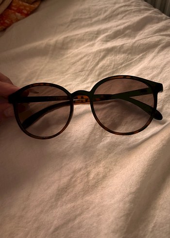 Kahverengi Transparan Kadın Güneş Gözlüğü - Görsel 2